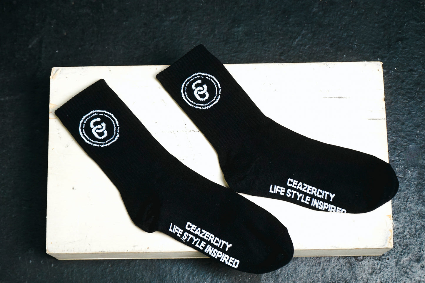 Lifestyle inspired Logo Socks